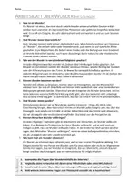 Vorschau - Arbeitsblätter - AB mit Fragen zum Thema "Wunder" + Lösungsblatt + Infografik - Seite 2