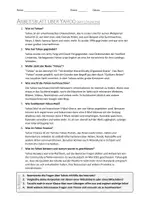 Vorschau - Arbeitsblätter - AB mit Fragen zum Thema "Yahoo" + Lösungsblatt - Seite 1