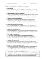Vorschau - Arbeitsblätter - AB mit Fragen zum Thema "Yams" + Lösungsblatt - Seite 1
