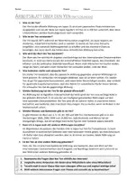 Vorschau - Arbeitsblätter - AB mit Fragen zum Thema "Yen" + Lösungsblatt - Seite 1