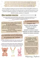 Aperçu - Fiches - Fiche - La scolarité pour les - 3ans. - Page de couverture