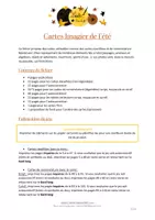 Aperçu - Apprentissages en autonomie - Cartes type Montessori - Imagier de l'été - Page 1