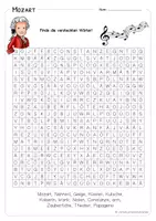 Vorschau - Arbeitsblätter - Wolfgang A. Mozart - Material zum Festigen - Seite 2