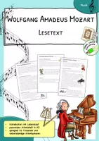 Vorschau - Arbeitsblätter - Wolfgang Amadeus Mozart – Komplettpaket | Klasse 3–4 - Seite 1