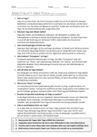 Vorschau - Arbeitsblätter - AB mit Fragen zum Thema "Yoga" + Lösungsblatt + Infografik - Seite 2