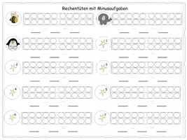Vorschau - Spiele - Rechentüten minus im ZR bis 20 - Seite 2