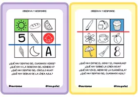 Vista previa - Hojas de trabajo - Tarjetas funciones ejecutivas - página 2