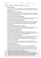 Vorschau - Arbeitsblätter - AB mit Fragen zum Thema "Zucchini" + Lösungsblatt + Infografik - Seite 2
