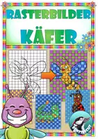 Vorschau - Arbeitsblätter - Frühling: Rasterbilder gestalten - Käfer anmalen - Deckblatt