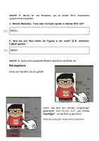 Vorschau - Arbeitsblätter - Witze & Comics visualisieren - Seite 1