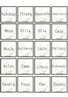Vista previa - Juegos / Gamificación - CLASIFICACIÓN PALABRAS EN POLISÉMICAS Y MONOSÉMICAS - página 3