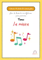 Vista previa - Hojas de trabajo - Plan de clases Mindfulness para Primaria: La Música - página 1