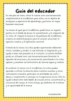 Vista previa - Hojas de trabajo - Plan de clases Mindfulness para Primaria: La Música - página 2
