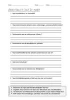 Vorschau - Arbeitsblätter - AB mit Fragen zum Thema "Zylinder" + Lösungsblatt + Infografik - Deckblatt