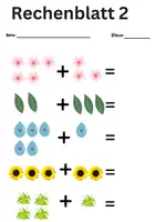 Vorschau - Arbeitsblätter - Zahlenraum 10 festigen (Klasse1), Arbeitsblätter Mathematik - Seite 2