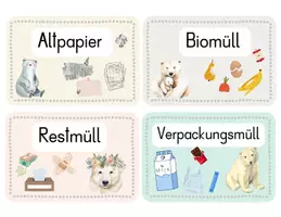 Vorschau - Poster - Müllschilder für die Eisbärenklasse - Seite 1