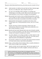 Vorschau - Arbeitsblätter - AB mit Dialog zum Thema "Anforderungen, die man an sich selbst stellt" - Deckblatt