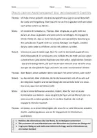 Vorschau - Arbeitsblätter - AB mit Dialog zum Thema "Die Anziehungskraft Jesu und engagierte Christen" - Deckblatt