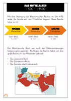 Vorschau - Arbeitsblätter - Das Mittelalter - Mehr als die Zeit der Ritter und Burgen - Seite 1
