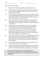 Vorschau - Arbeitsblätter - AB mit Dialog zum Thema "Das bin ich - Meine Familie und Herkunft" - Deckblatt