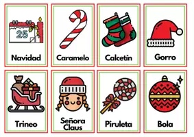 anteprima - Flashcard - Flashcard del Natale in spagnolo! - Pagina 2