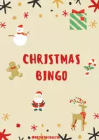 anteprima - Clipart / Immagini originali - Bingo di Natale! - Pagina di copertina