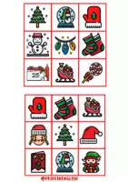 anteprima - Clipart / Immagini originali - Bingo di Natale! - Pagina 1