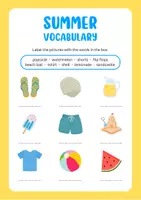 Vista previa - Unidades / Secuencias / Situaciones de Aprendizaje - Kids Summer Workbook - página 2