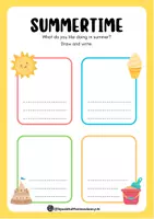 Vista previa - Unidades / Secuencias / Situaciones de Aprendizaje - Kids Summer Workbook - página 3
