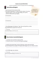 Vorschau - Arbeitsblätter - Phasen der Geschäftsfähigkeit - Arbeitsblätter und Lösungen - Seite 1