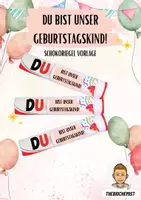Vorschau - Anderer Materialtyp - Materialpaket Geschenk zum Geburtstag Geburtstagsgeschenk - Seite 1