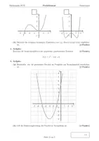 Vorschau - Test - Probeklausur Mathematik EF Funktionen - Seite 2