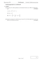 Vorschau - Test - Probeklausur Mathematik EF Ableitung und Funktionsuntersuchung - Seite 2