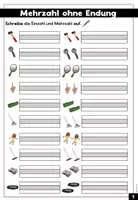 Vorschau - Stundenentwürfe - Mehrzahl / Plural - ohne Endung - Seite 3