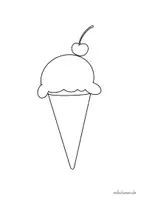 Vorschau - Mal- und Bastelvorlagen - Eisgirlande - Bastelvorlage - Seite 3