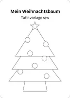 Vorschau - Mal- und Bastelvorlagen - Basteln_Mein Weihnachtsbaum Bastelvorlage - Seite 2
