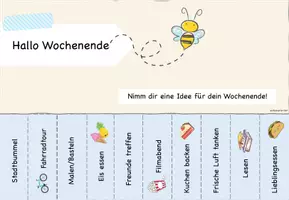 Vorschau - Poster - Wochenendideen - Abreißzettel - Seite 1