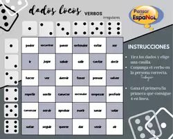 Vorschau - Arbeitsblätter - Materialpaket: HALBER PREIS Spielbrett Dados locos - Seite 1