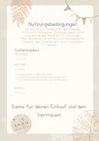 Vorschau - Poster - Buchstabenweg Klasse 1 - Boho-Stil - Seite 1