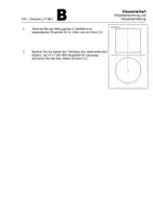 Vorschau - Test - Klassenarbeit Körperberechnung und Körperdarstellung - Seite 1