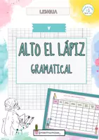 Vista previa - Juegos / Gamificación - Alto el lápiz “gramatical” - Portada