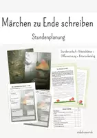 Vorschau - Stundenentwürfe - Märchen - Kriterienorientiert zu Ende schreiben - Deckblatt