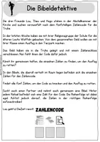 Vorschau - Arbeitsblätter - Escape-Room zur Einführung in die Bibel - Religion - Seite 1