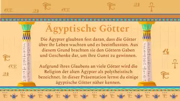 Vorschau - Präsentationen/Tafelbilder - Götter im Alten Ägypten - Interaktive Präsentation - Seite 3