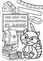 Vorschau - Unterrichtsreihen - Klassentier Materialpaket "Waschbär" / Waschbärenklasse (inkl. Clipart!) - Seite 2