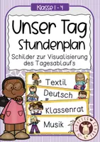 Vorschau - Unterrichtsreihen - Tagestransparenz / Stundenplan - Deckblatt