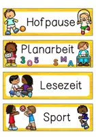Vorschau - Unterrichtsreihen - Tagestransparenz / Stundenplan - Seite 1