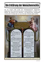 Vorschau - Arbeitsblätter - Erklärung der Menschenrechte und die Verfassung 1791 - Seite 1