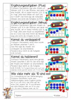 Vorschau - Bildkarten - Professor Rechenblitz - Rechnen üben - Seite 2