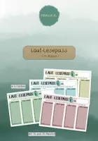 Vorschau - Arbeitsblätter - Laut - Lesepass - Deckblatt